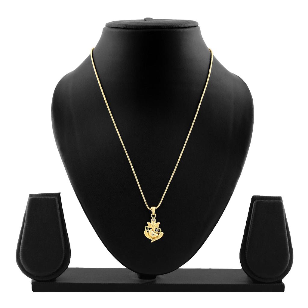 Цепочка-подвеска Estele с золотым покрытием Ganesh