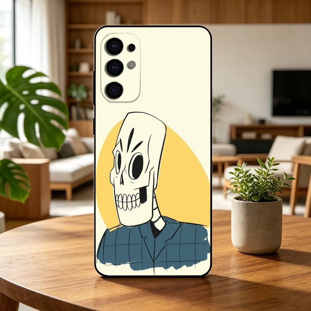 Game Grim Fandango Phone Case For Samsung S25,S24,S21,S22,S23,S30,Ultra,S20,Plus,Fe,Soft Silicone Black Cover