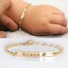 KristenCo Fashion Trend Custom Name Bracelet Personaliry Custom Baby Name Bracelet Jewelry Birthday