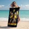Beach Towel with Bumblebee and Optimus Prime3 Pattern - soft,absorbent,machine washable Lightweight&Modern,swimming,Travel Essentials