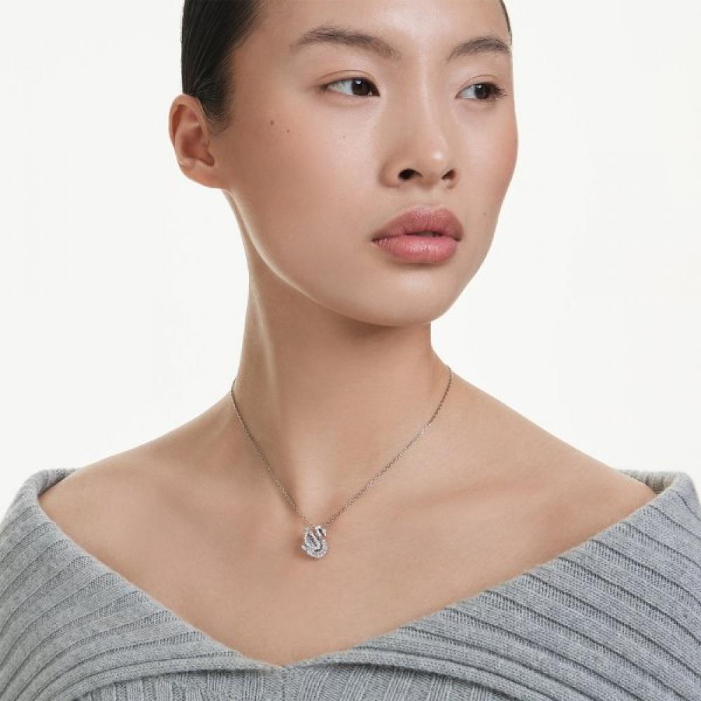 Swarovski White Rhodium Necklace 5732412