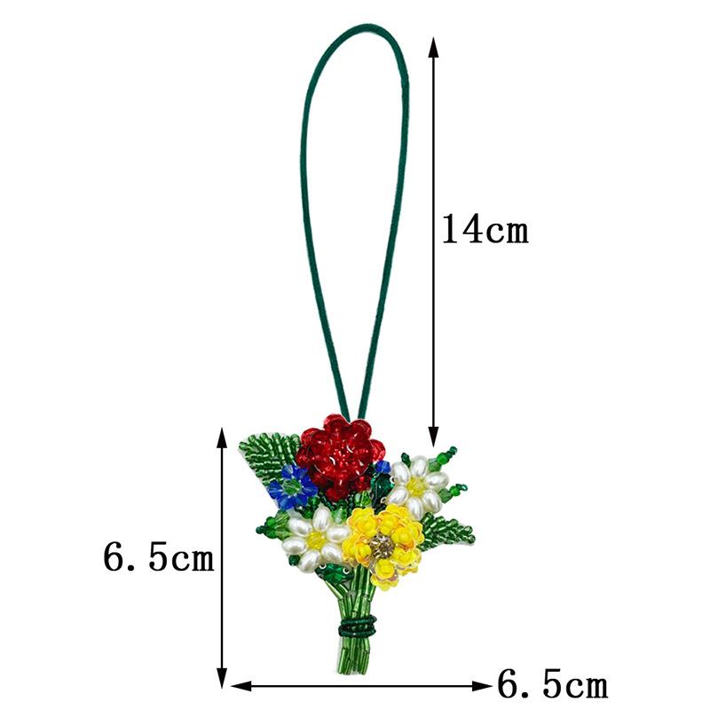 Flower Plants Bag Accessories Pendant Patches For Clothing Diy Sew On Beaded Applique Bag Charm Bordados Para Bag Clothing