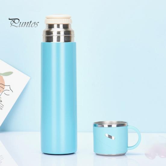 Портативная бутылка для воды из нержавеющей стали, герметичная двухслойная чашка с вакуумной изоляцией, большая емкость, пищевая посуда для напитков, модная автомобильная кружка для воды
