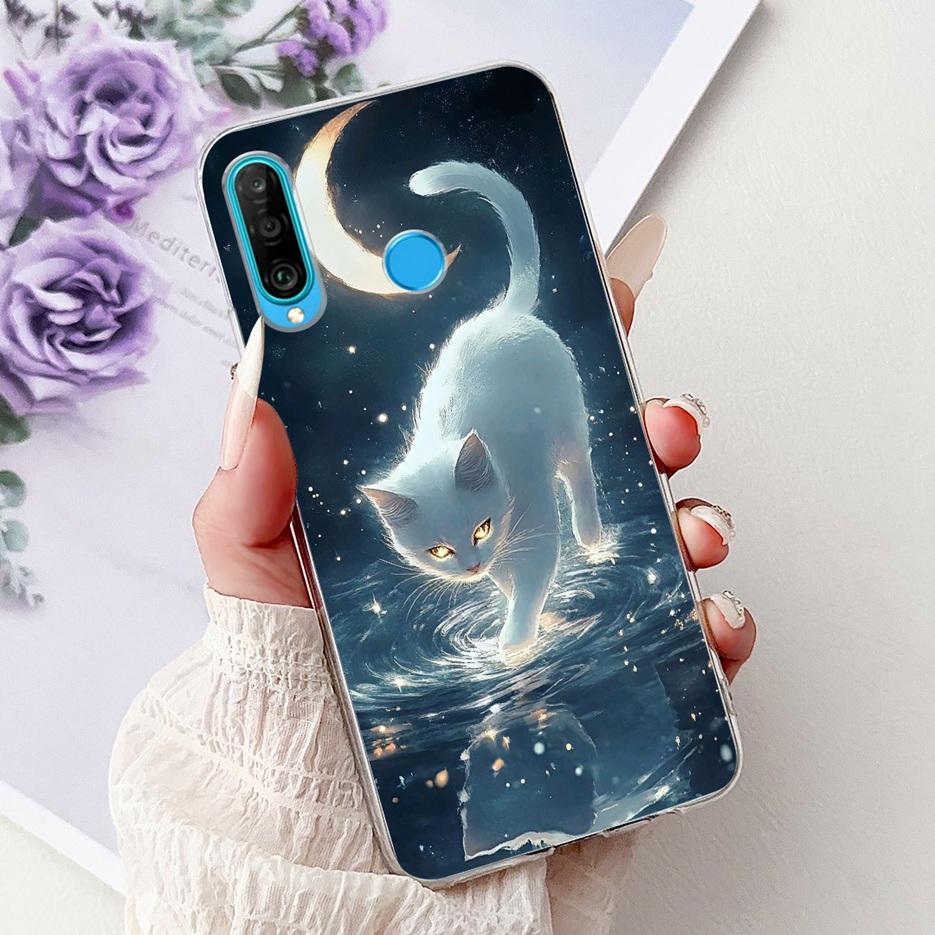 Чехол для Huawei P30 Lite Крутой чехол с узором дракона Прозрачный силиконовый Мягкий тонкий чехол для телефона Для Huawei P30 Pro P 30 Lite P30Lite Сумки