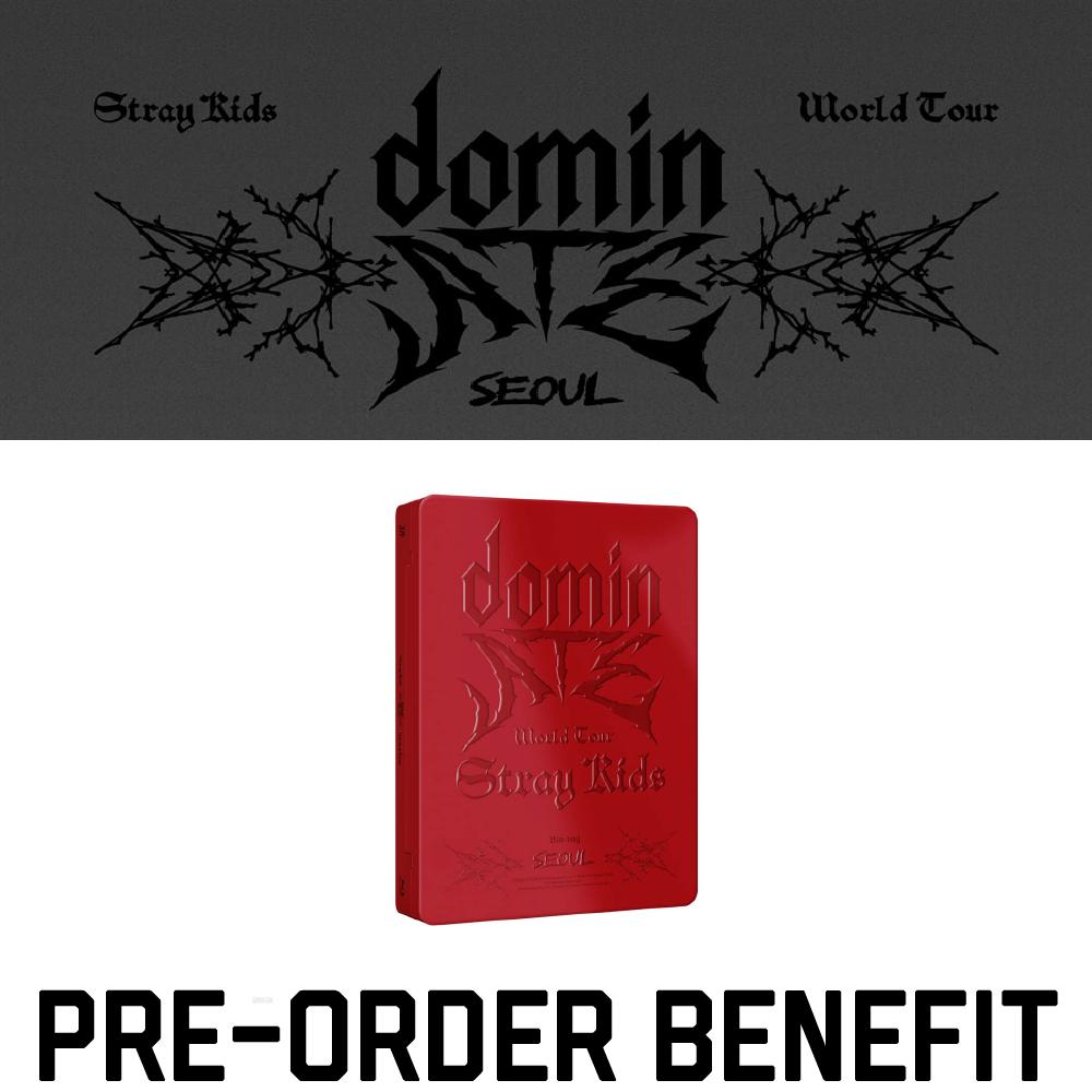Pre-order Stray Kids World Tour dominATE SEOUL Blu-ray & POB