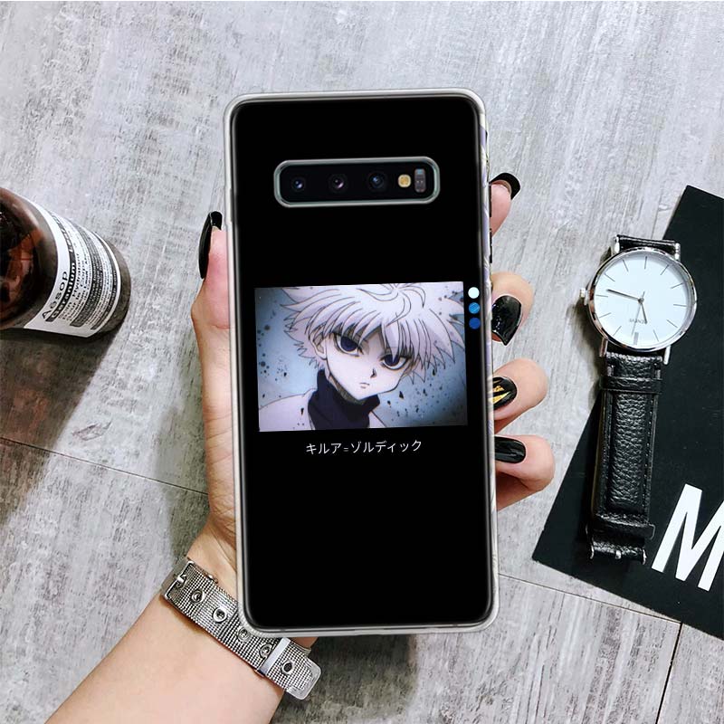 Чехол для телефона Hunter X Hunter Killua для Samsung Galaxy S20 FE S10 Plus S21 S22 Ultra S10E S9 S8 S7 Edge J4 + чехол Fundas