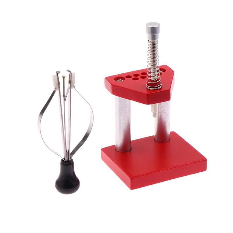 Инструмент для снятия иглы для часов Прижимной толкатель для наручных часов Съемник плунжера Точные детали Съемник Прижимной комплект инструментов для ремонта часовщика