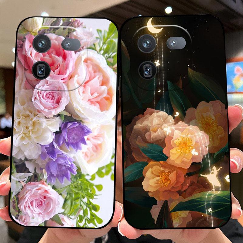 Чехол для iQOO 12 Pro 5G Милый Мультяшный Модный Ударопрочный Мягкий Силикон ТПУ Бампер Чехол для Телефона Vivo iQOO 12 Телефон Fundas Сумки