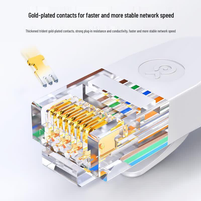 BIAZE CAT6 Flat Gigabit Ethernet Cable