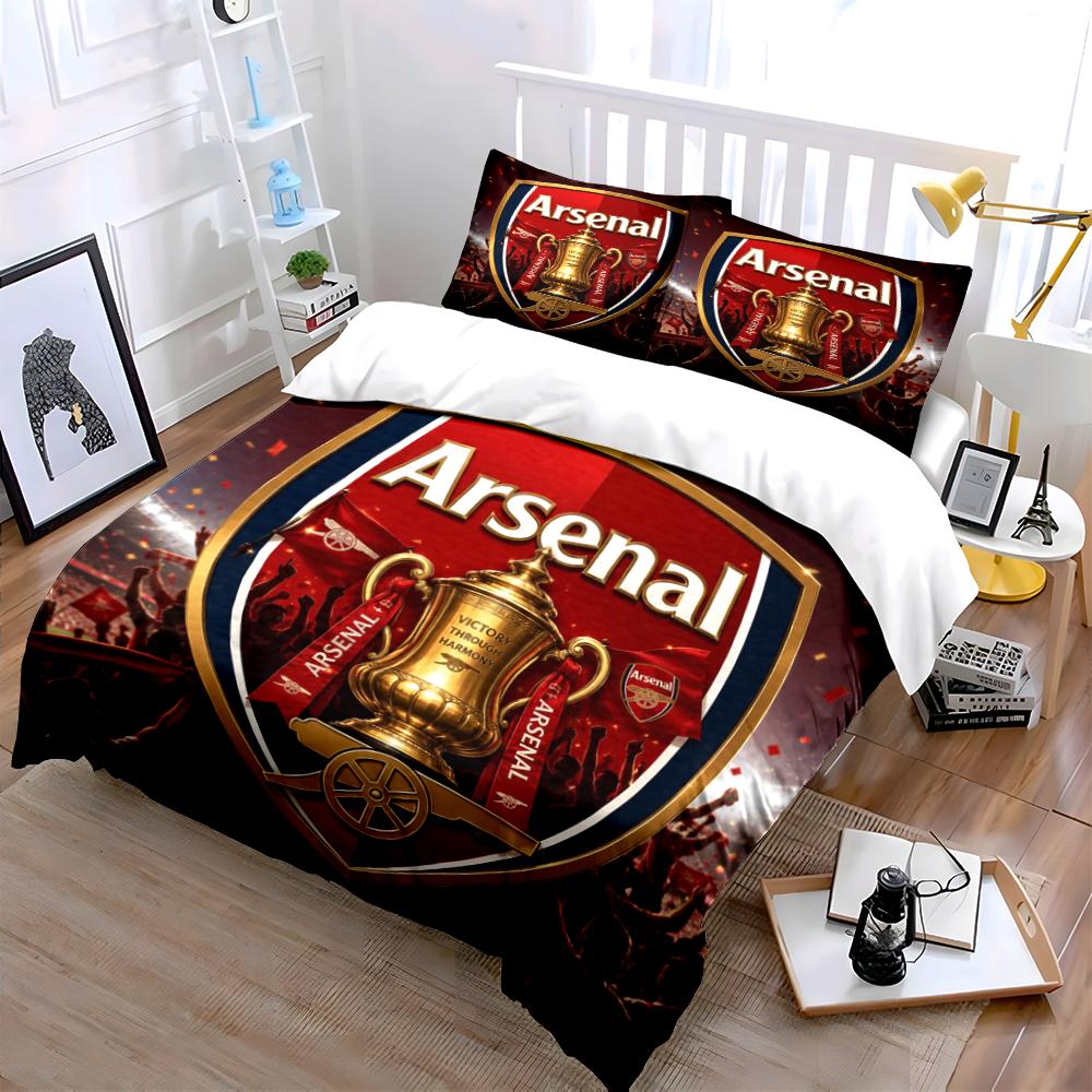 Manchester City Champion Set Bedding Duvet Cover Set Duvet Cover Pillowcases Home Decor (1 * Duvet Cover 2 * Pillowcases, without duvet insert)
