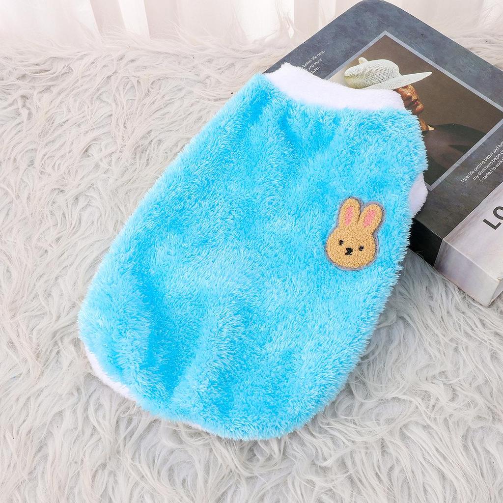 Осенне-зимний жилет из арктического бархата для домашних животных для собак и кошек