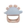 Wood Baby Teething Toy Detachable Infant Chew Toy Durable Dinosaur Teether Toy  Sensory Play