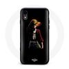Чехол - Maniacase - Iphone XS - One Piece Manga Anime Luffy - Мягкий - Черный