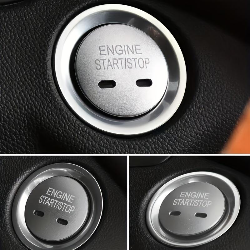 Trim Cover for The Start and Stop Engine Button Ring for Chevrolet Models Like Equinox, Cruze, Malibu, Trax, Impala, Traverse, Tahoe, and Suburban