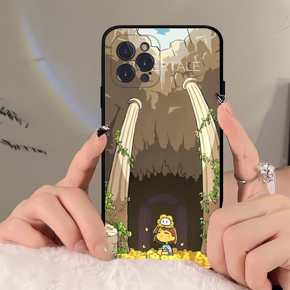 Чехол для телефона U-Undertale для iPhone 16 15 14 11 12 13 Mini Pro XS Max Чехол 6 7 8 Plus X Funda Shell