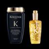 Набор шампуня и масла для волос Kerastase Black Diamond