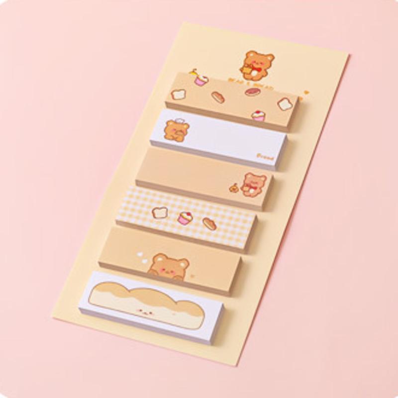 1 Piece Cute Animals Girls Sticky Note Notepad Memo Pad Office School Supplies Stationery Planner Adhesive