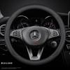 Кожаная накладка на руль автомобиля для Mercedes-Benz GLE S GLE GLS G GL CL ML R SL GLK 400 450 500 350 320 580 38см Аксессуары