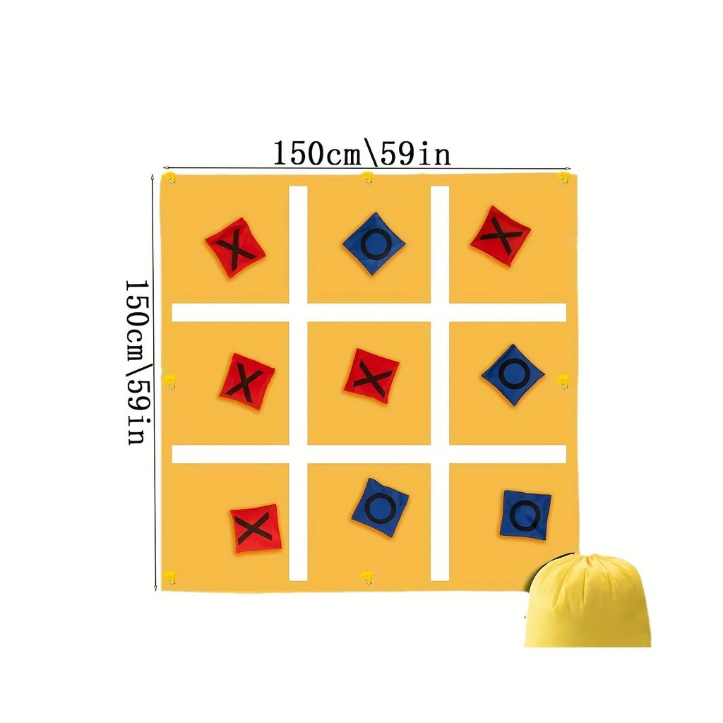 Bean Bag Toss Game Set for Outdoor Easy To Carry Outdoor Funny Game for Carnivals Games Teamwork Game Team Building Game