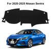 Коврик на панель приборов для Nissan Sentra -2025 Черные Аксессуары