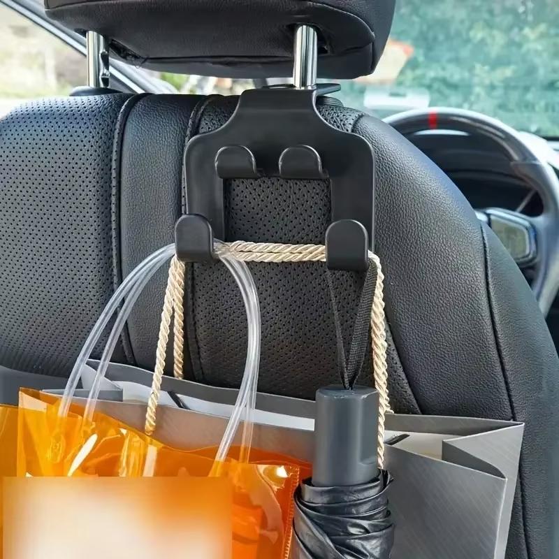 Крючок на подголовник автомобильного сиденья Новый вешалка Органайзер для хранения Универсальный для сумочки Кошелька Пальто Подходит Универсальный Автомобильный держатель Черный