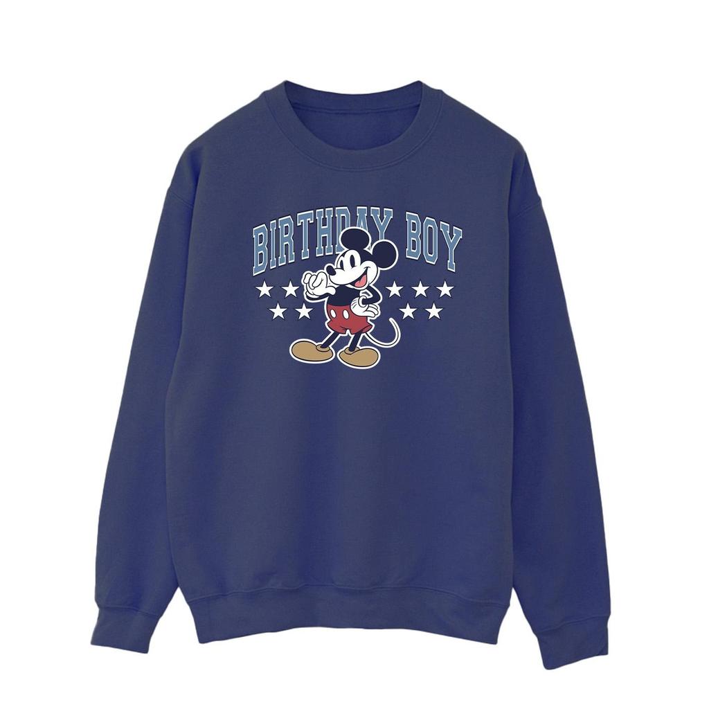 Disney Men's Mickey Mouse Birthday Sweatshirt