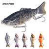 Sinking Wobblers Fishing Lures 10cm 16g 7 Multi Jointed Swimbait Hard Artificial Bait Pike/Bass Fishing Lure Crankbait