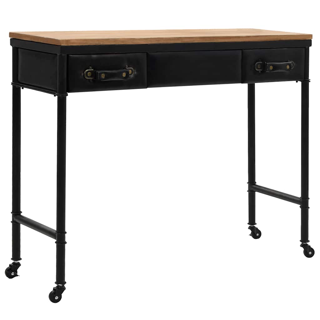 Console Table MDF and Pine Wood 100 x 33.5 x 80 cm