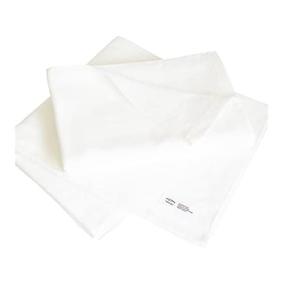 Transparan Japanese Gauze Towel Bath Towel Set of 2, Color Gauze Towel, Senshu Towel, Quick Dry, Absorbent, Lightweight, 100% Cotton (Off-White),