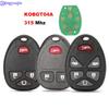 Jingyuqin дистанционный ключ 315 МГц для Chevrolet HHR Uplander Pontiac Montana SV6 Saturn реле для Buick Terraza 2005 2006 K0BGT04A
