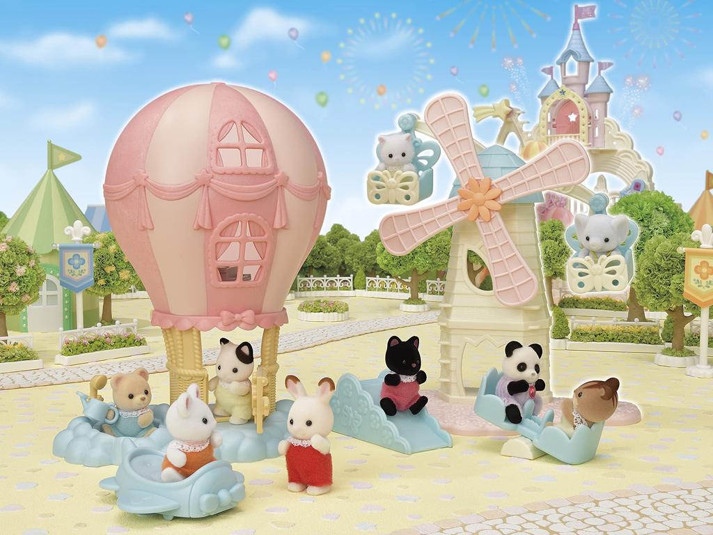 Sylvanian Families Amusement Park Playground Equipment [Fluffy Balloon Room Set] Co-71