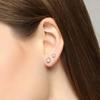 10 шт./лот Серьги-гвоздики для губ и ушей Labret из нержавеющей стали 16G Набор 2/3/4/5 мм с кубическим цирконием Пирсинг хряща уха Козелка Пирсинг Украшения