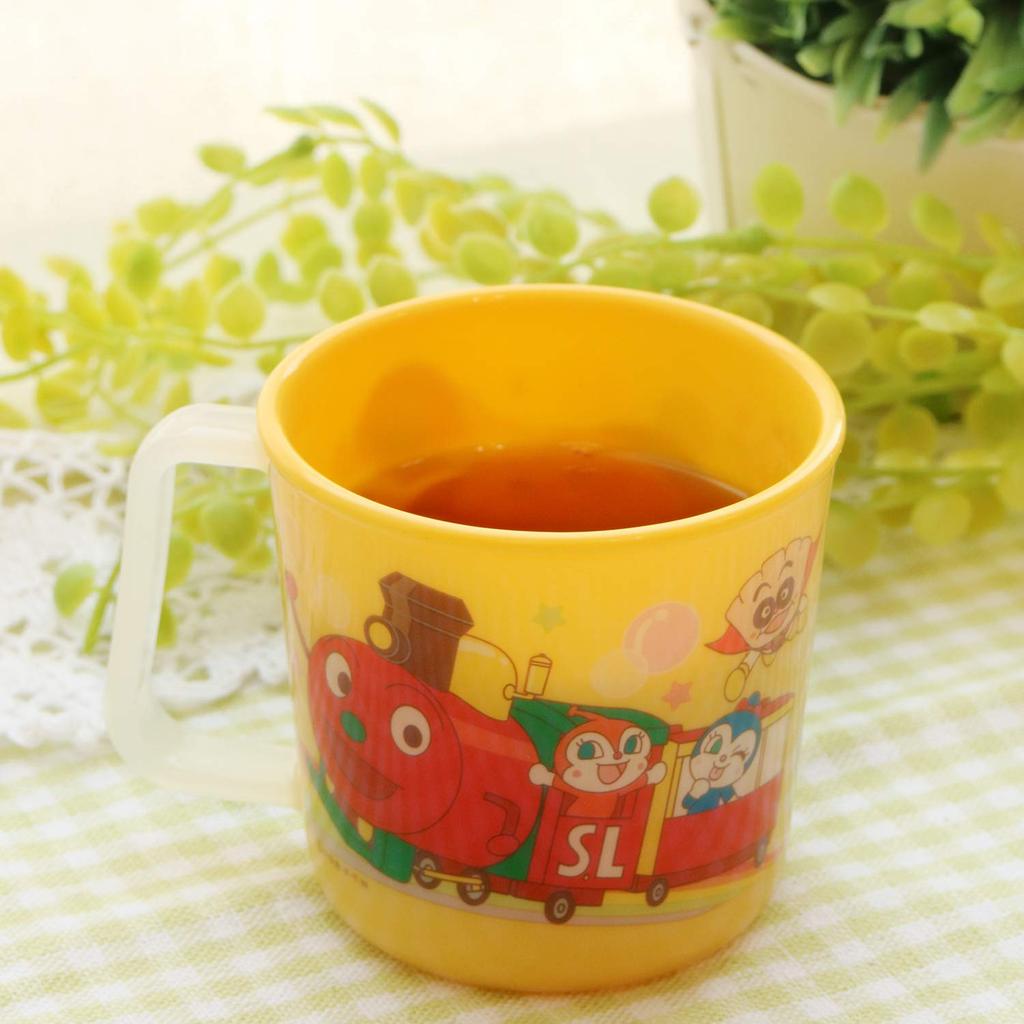 Anpanman Mug, Yellow (Pattern-resistant)