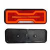 ATVOV 2PCS 12V 24V LED Combination Tail Light Turn Signal Brake Reflector Reverse Lamp Trailer Truck Tractor Camper Waterproof