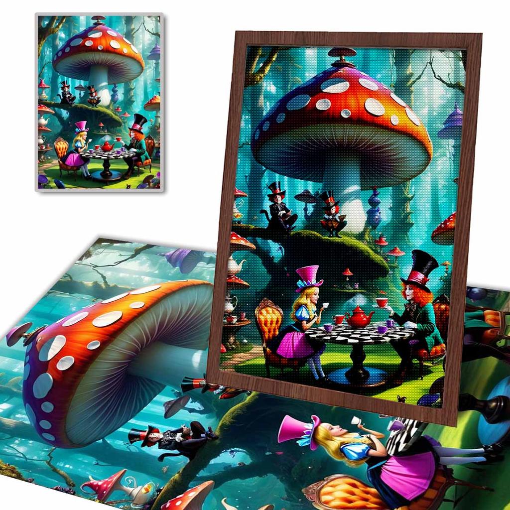 DIY Diamond Painting Candy World Cross Stitch Kit Mosaic Art Diamond Painting Full Circle Diamond Home Decoration