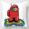 Pillow Game Case Throw Cushion Cover Home Sofa Decor Cartoon Square