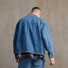 Levi's Denim Jackets Men's Detroit Washed Blue Lapel Moderate Straight Fit 002WW-0000