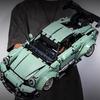 2435pcs Technology Green Porsche 964 RWB 911GT3 Wide Body Low Lying Car Model Boys Girls Toys Gift Car Building Blocks