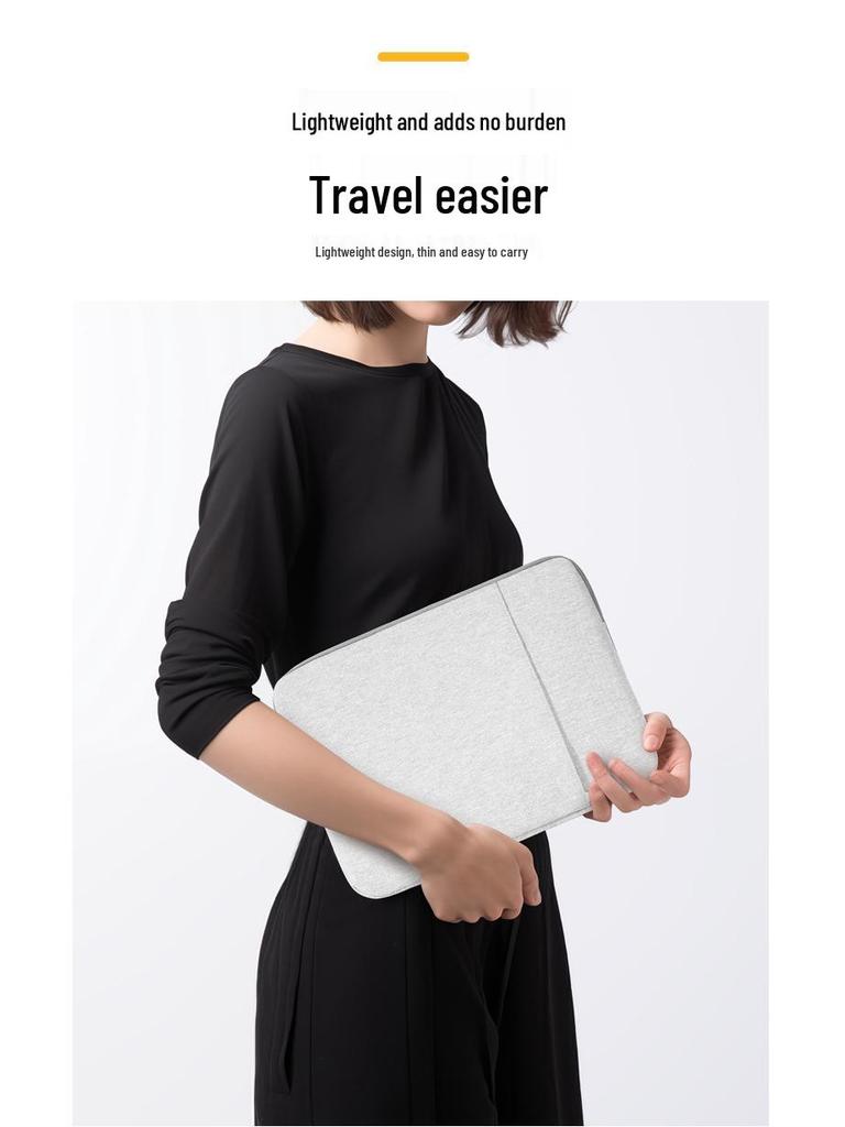 Shockproof Airbag Laptop Sleeve: 13, 14, 15.6, 17 Inch Full Protective Case