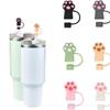Dust-proof Silicone Straw Plug Reusable Straw Tips Cover New Drinking Dust Cap Bottle