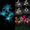 Newest Dynamic Fairy lily butterfly Wedding decoration led Novelty artistic optical fiber flower Christmas New Year party Shop