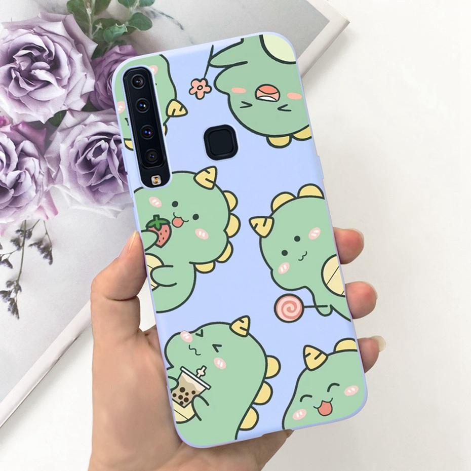 Case For Samsung Galaxy A9 (2018) Cute Cartoon Candy Color Soft Silicon Phone Cases For Samsung A9 2018 SM-A920F A9200 Bumper