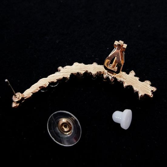 1 шт., интегрированные серьги-гвоздики для пирсинга для девочек, серьги-гвоздики со снежинками и стразами, ювелирные аксессуары