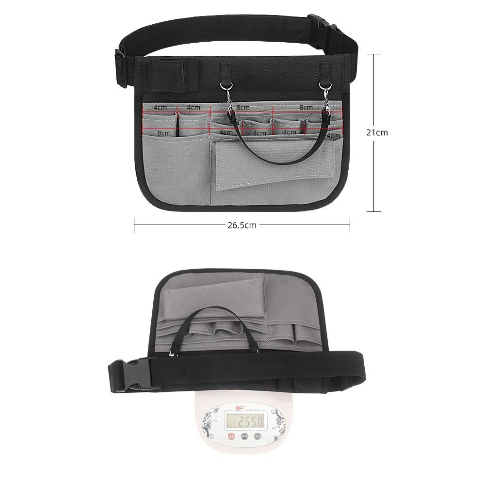 Nurse bag, multifunctional, medical supplies storage bag, hotel cleaning tool waist bag, multifunctional storage