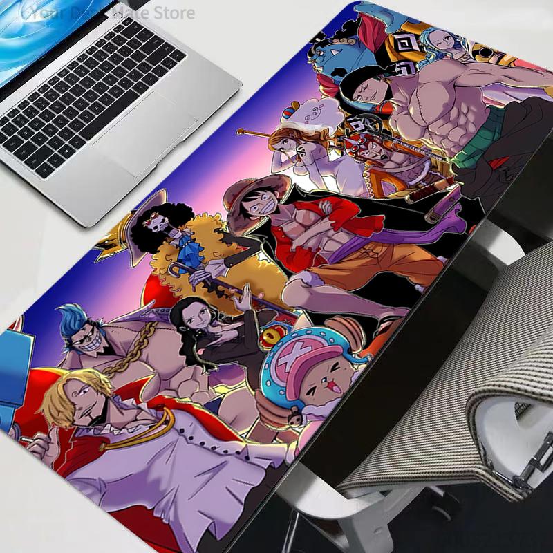 One Piece Mouse Pad rubber table Large Gamer xxl Desk mat Computer keyboard gaming accessories carpet durable mousepad