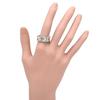 BVLGARI 323538 Be zero one B-zero1 B-zero1 3 band ringRing ring K18WG #16(JP Size) Array