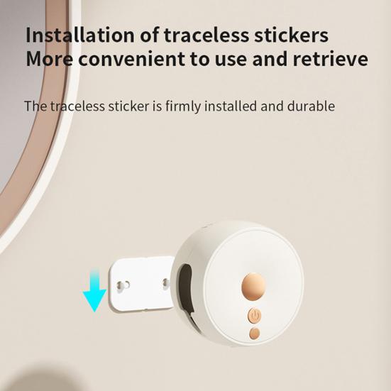 УФ Санитайзер для зубных щеток 2 слота USB перезаряжаемый без сверления портативный для дома, путешествий, ванной комнаты, настенный электрический держатель для зубных щеток, очиститель