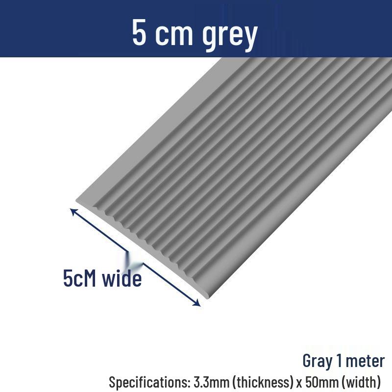 Самоклеящаяся ПВХ противоскользящая накладка на кромку ступени для детских садов