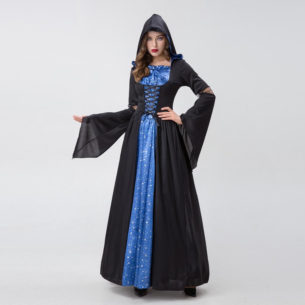 Halloween Costume Masquerade Witch Reaper Cosplay Costume