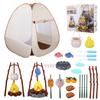 Набор палатки из 26 предметов, Садовая уличная палатка с палаткой, со звуком, Косплей еды, Для помещений и улицы